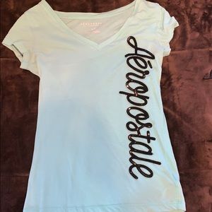 Light blue Aeropostale shirt